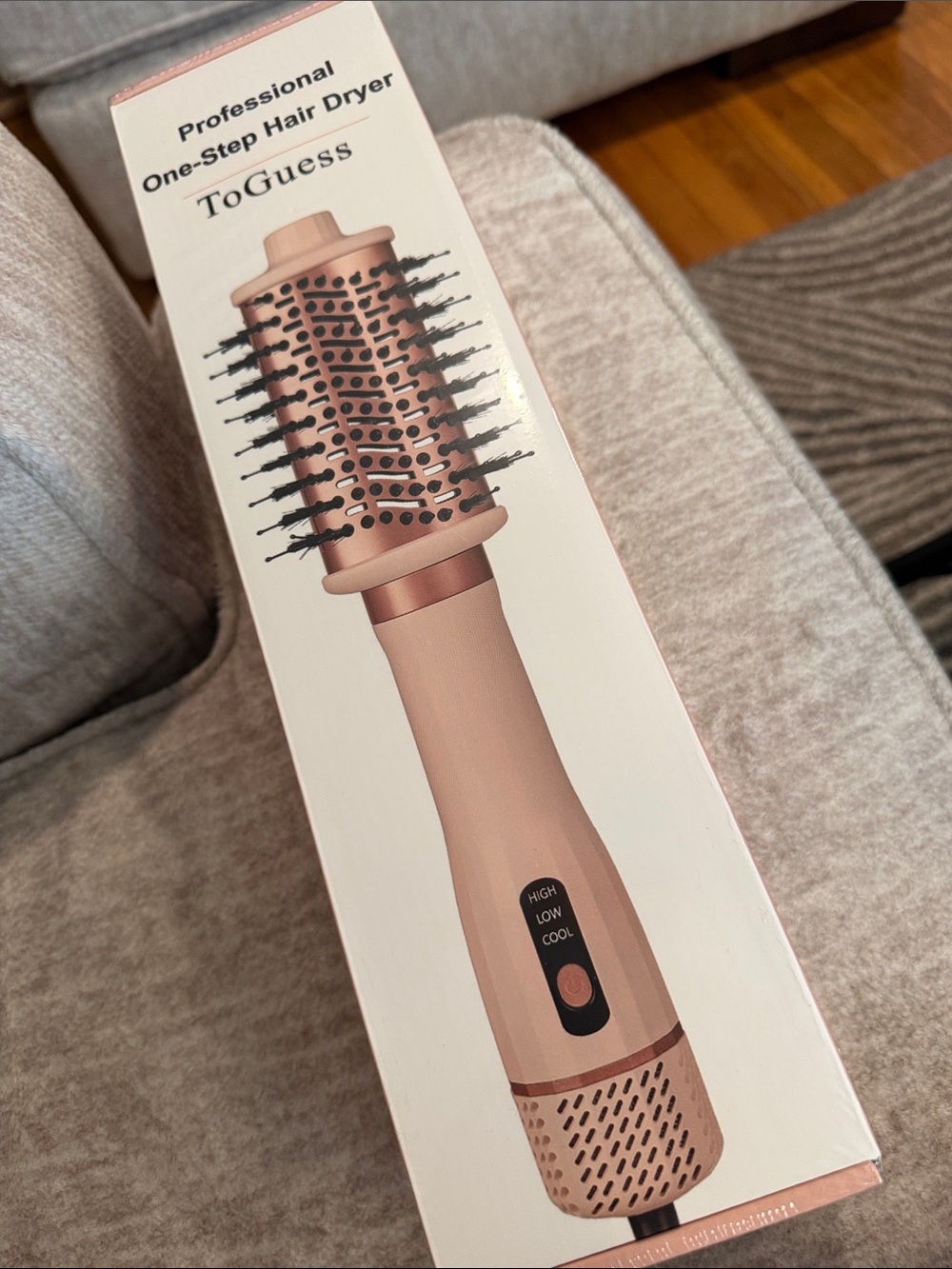Pink 3-in-1 Hair Straightener Waves Curling Iron Blow Dryer #020 - Picture 7 of 7